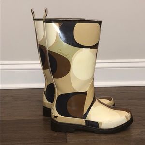 Coach Rain Boots